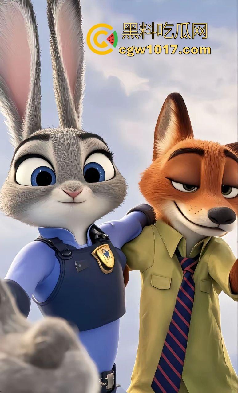 随着【疯狂动物城2】的火给大家整点硬核的!18禁纯兽交猎奇版,朱迪警官口交巨屌骑乘,真是阴到没边啊!