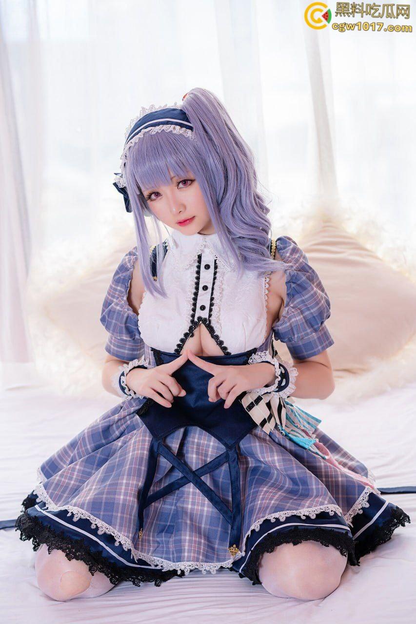 极品福利姬女神【星之迟迟】,Cos碧蓝航线天城性感写真,黑丝美腿御姐感十足,翘臀玉足直勾人心!