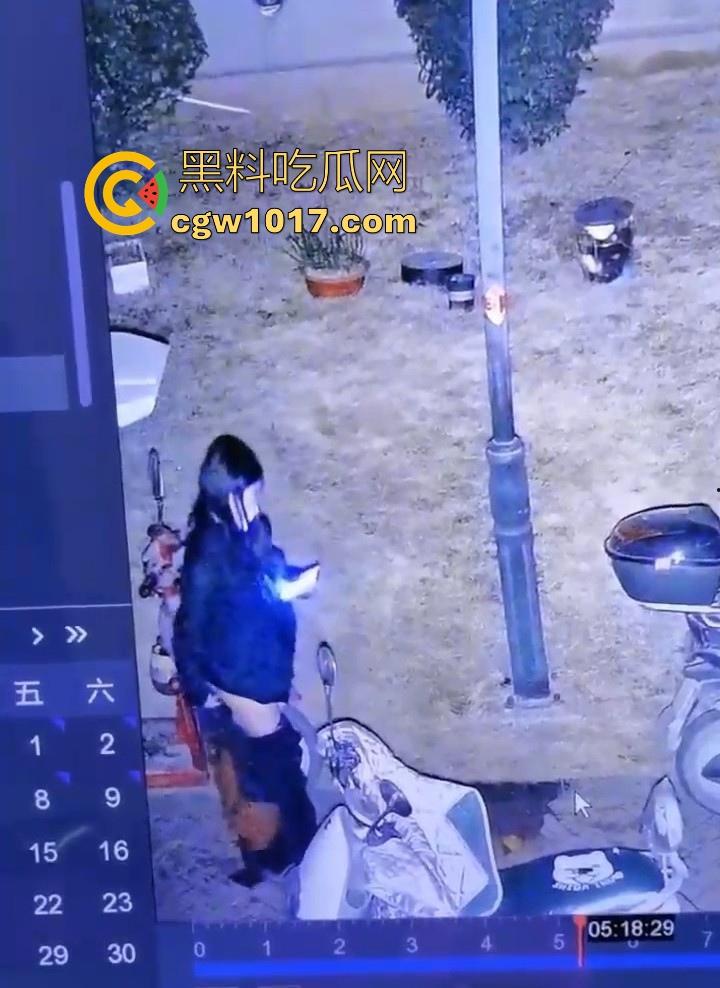 这就是小红书上的小仙女嘛！人模人样小姐姐随地拉屎，还很讲究拿别人电动车上的衣服擦屁屁，真的把我笑死！