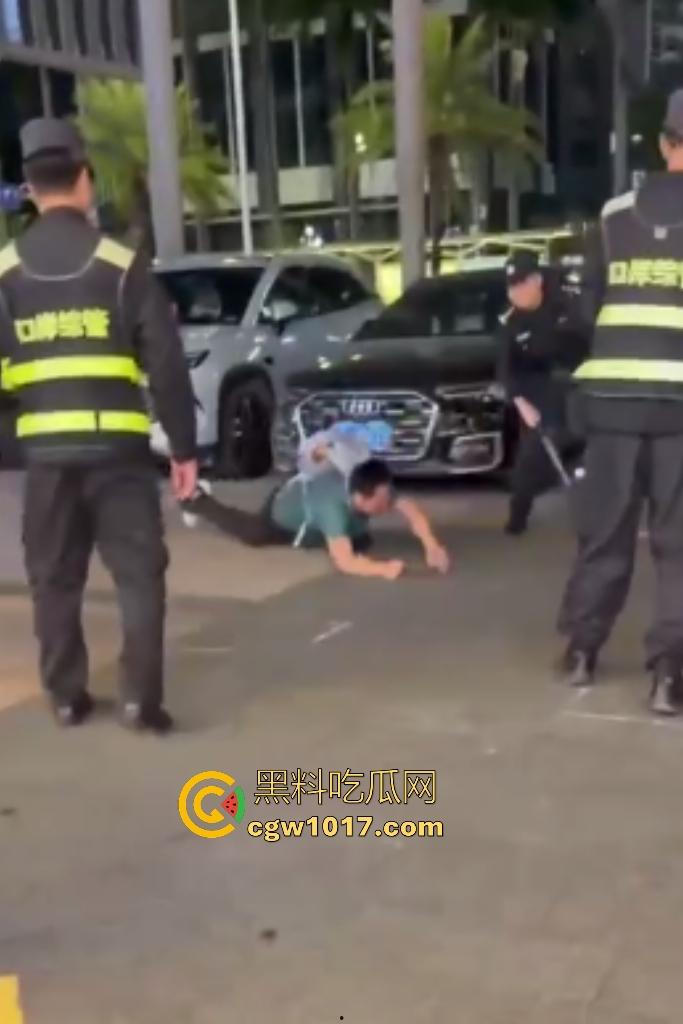 11月17日晚广东珠海拱北火车站突发持刀伤人事件,男子随机追砍路人多人受伤,保安联合警方制服嫌疑人!