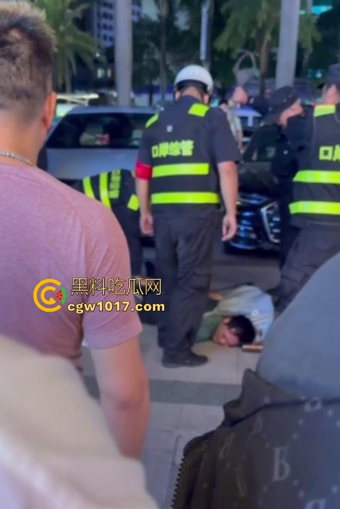 11月17日晚广东珠海拱北火车站突发持刀伤人事件,男子随机追砍路人多人受伤,保安联合警方制服嫌疑人!