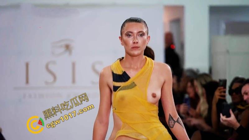 激情荷兰时尚展:裸露模特颠覆眼球,薄纱飘舞间激情四射,色情与高雅交相辉映,撩人心弦!