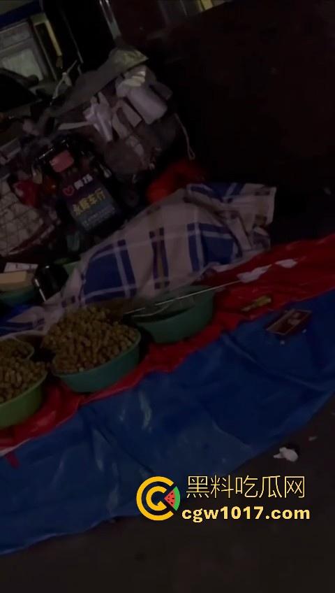 深夜摆摊过夜水果摊主街头做爱,路边铺张被子一盖跟老伴做爱,性欲也是够强的呀,小心点射,别把精液射水果上卖出去!