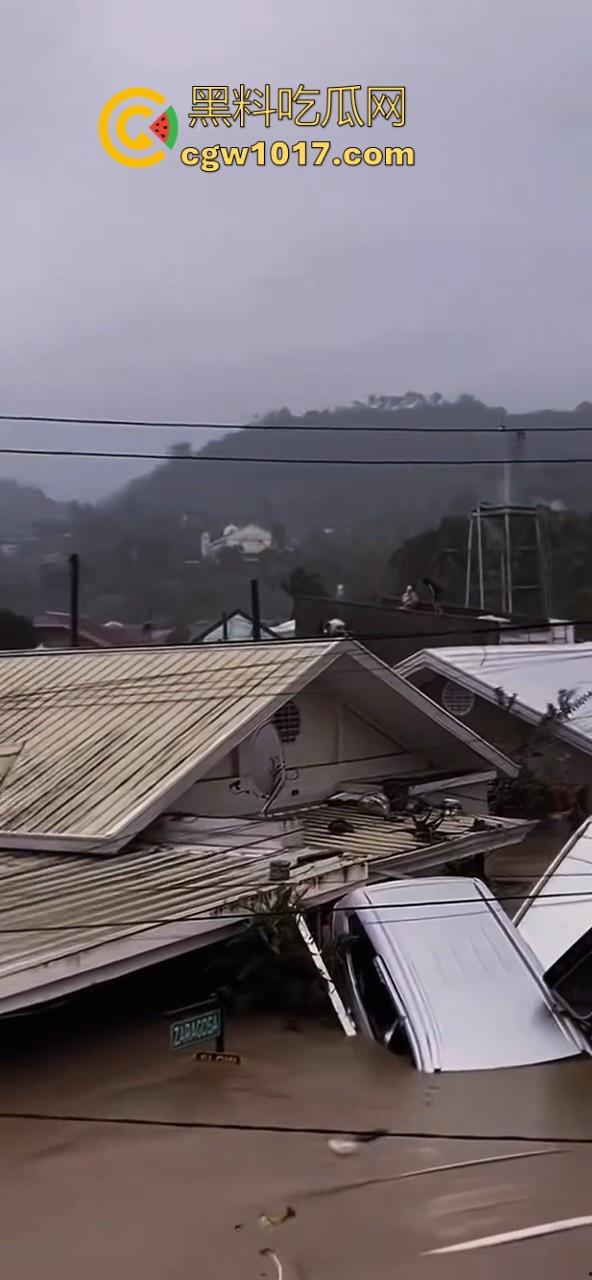 超强台风海鸥强势登陆菲律宾,全国进入灾难状态至少导致142人死亡,127人失踪,近几年全世界环境真的越来越严重了!