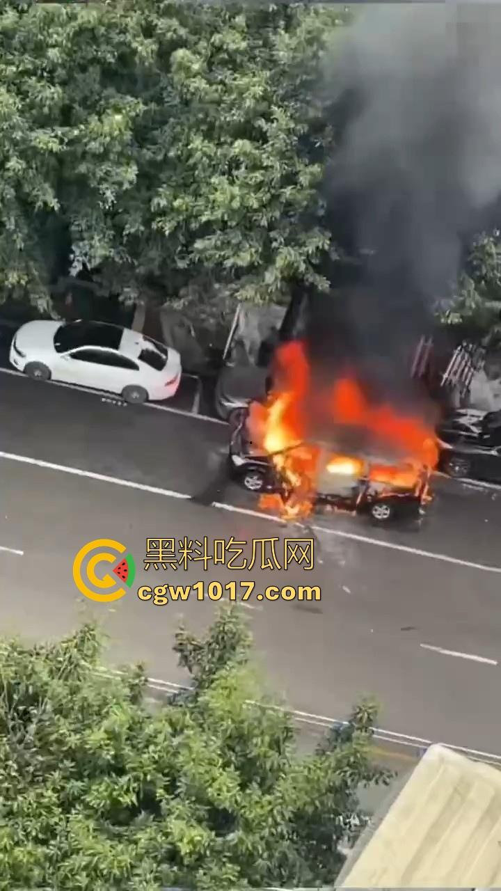 四川绵阳江油又是汽车自燃,期间还多次发生爆炸,把旁边路边停放的车都波及到了,路边车车主一起床天塌了!