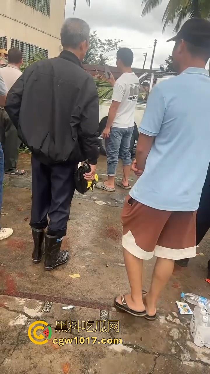 海南琼中爆发大规模群体抗争!因海南天然橡胶产业集团偷砍农民的槟榔田爆发,现场的农民们情绪机动!