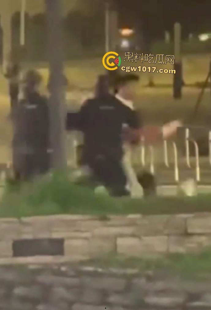 达州街头“刀皇”用菜刀袭警,小冲突变警匪大戏,警车撞击刀皇还能立马站起来,女友抱腿才能制服,太牛逼了!