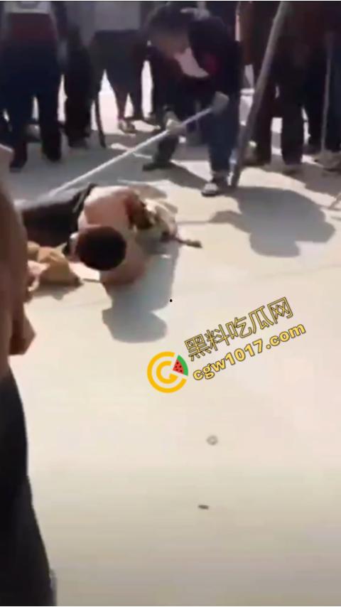 广西村民抓住偷狗贼,脱光殴打,场面血腥凶残,围观村民挥棒狂殴,男子惨嚎不断,村民誓要为爱犬复仇!