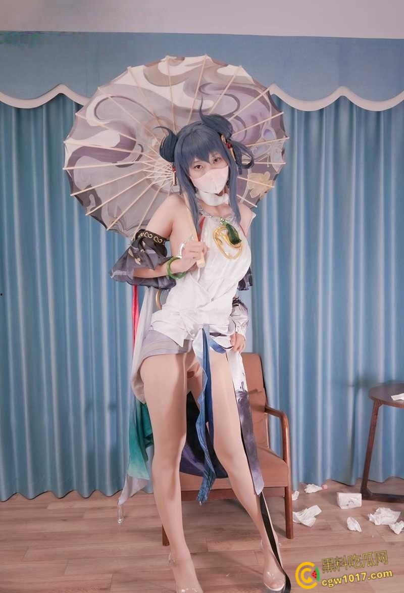 少萝网黄【沐沐baby】,COS公孙离白虎嫩穴自慰,开档黑丝乳萌骚露穴,看射一众二次元男粉!