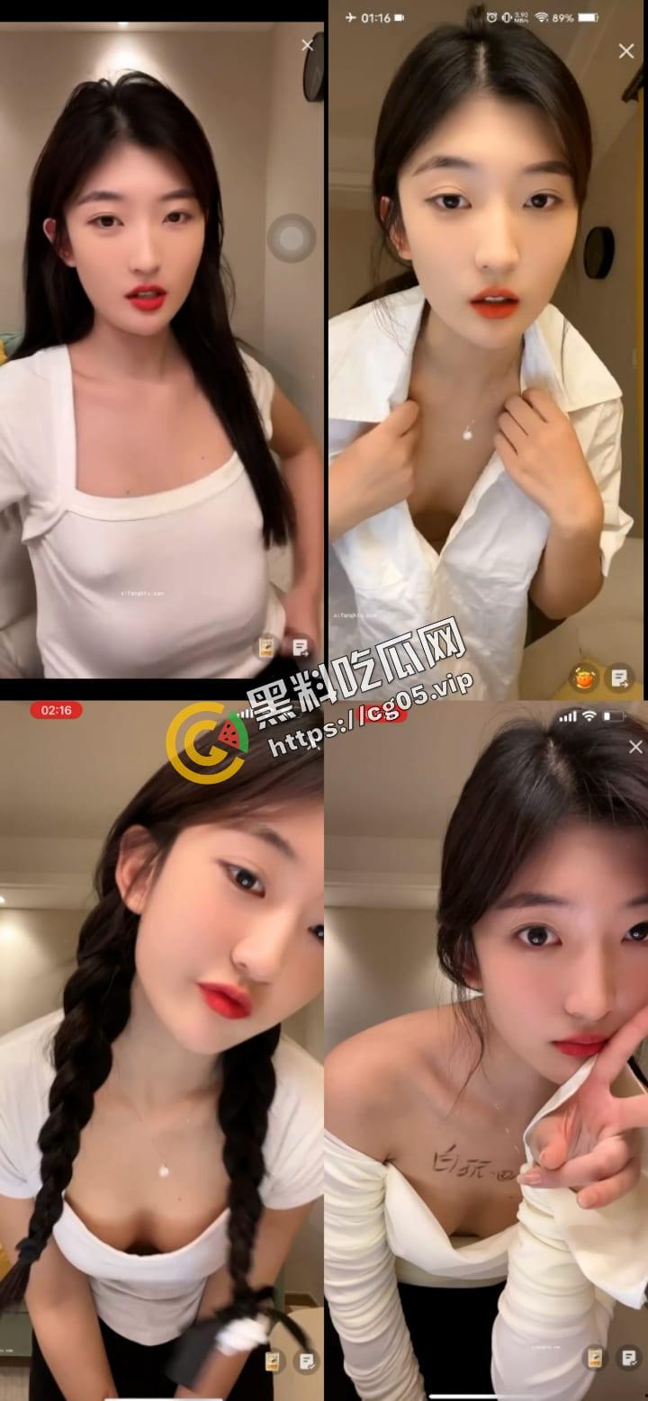 万人求！抖音快手颜值主播【媛猴】超大尺度露三点视频流出 根据背景 动作 胸口的痣 确定就是本人！