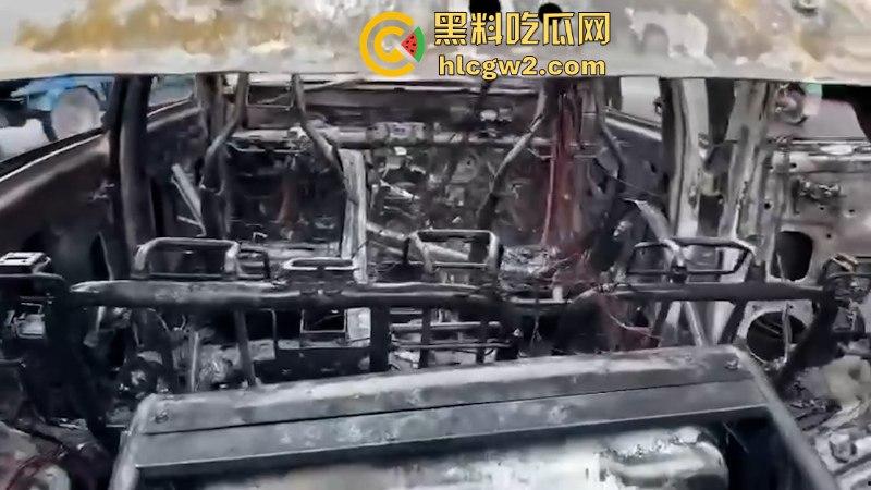 温州龙港时代大道一比亚迪突发自燃 短短几分钟烧没了 现场烧车视频曝光
