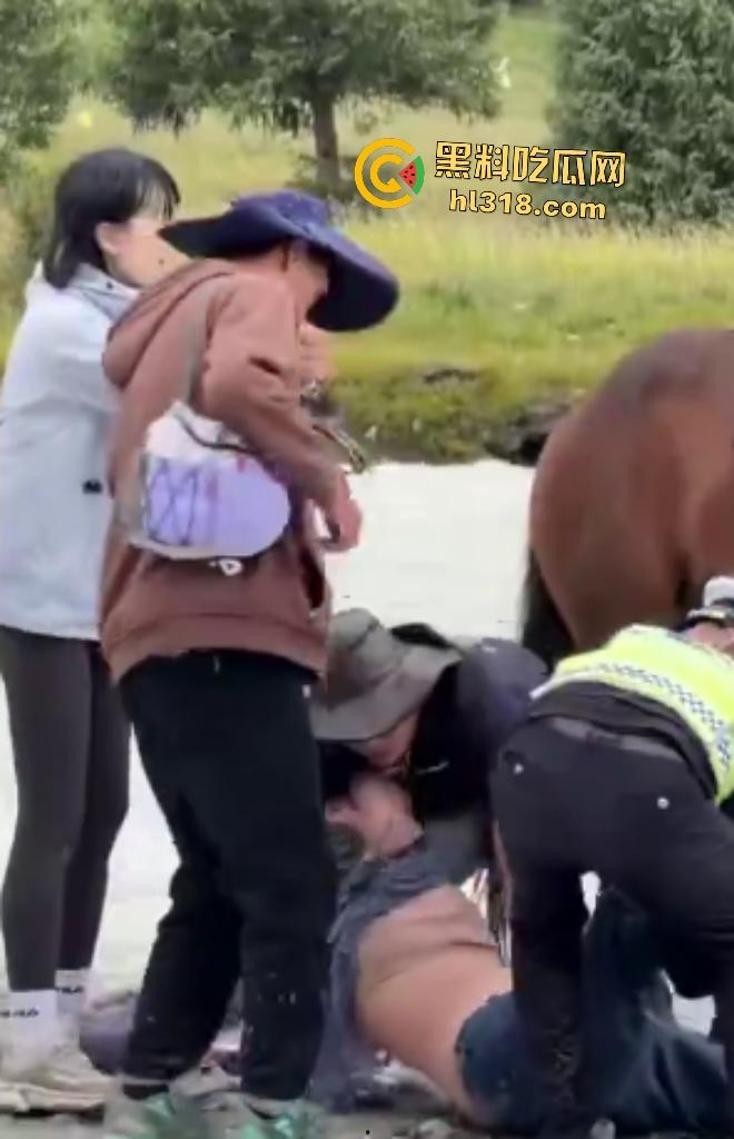 新疆伊犁昭苏县夏塔景区吊桥断裂29人滑落5死22伤,桥虽不高但下面就是激流的河水,直接能摔死!