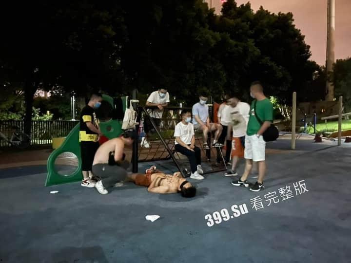 成都沙河公园  男同聚众淫乱事件  还得是gay圈玩的花